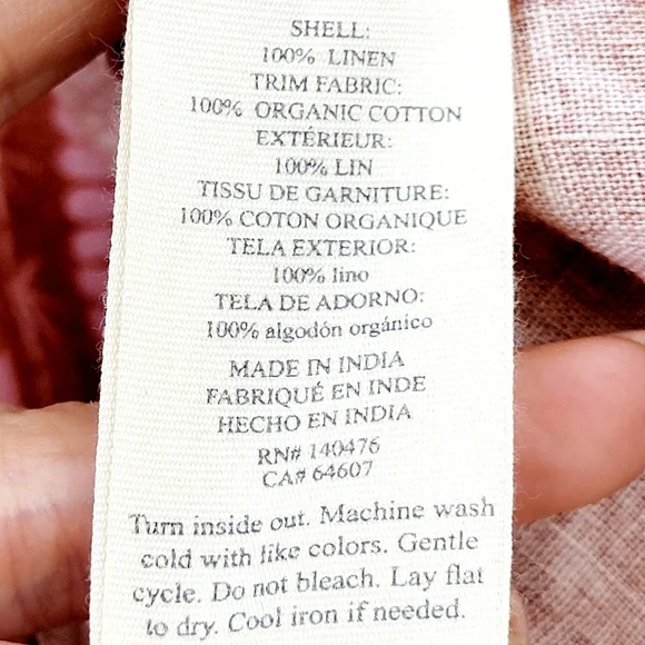 NWT FAHERTY x Anna Kahalekulu Artist Series Vintage Wash Linen Maxi Sun Dress S - Picture 11 of 13